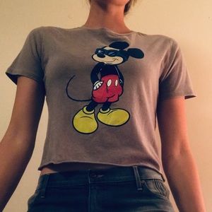 Mickey Mouse crop top